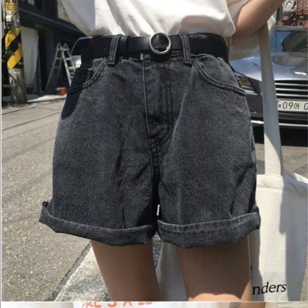 Black shorts